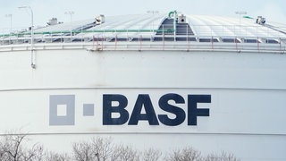 Demo bei der BASF in Ludwigshafen