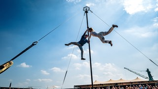 Die Künstler des Straßentheaterfestivals 2024 in Ludwigshafen