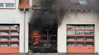 Brand bei der Feuerwehr in Neustadt-Hambach