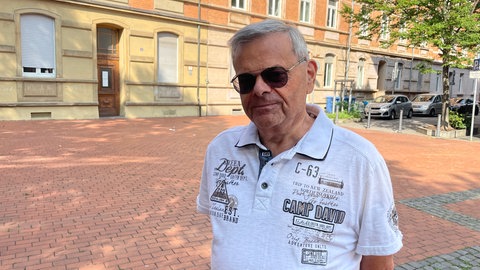 Bewohner im Hemshof über das neue Stadtquartier in Ludwigshafen. Hans-Rudolf Wahl wohnt seit 1997 im Hemshof.