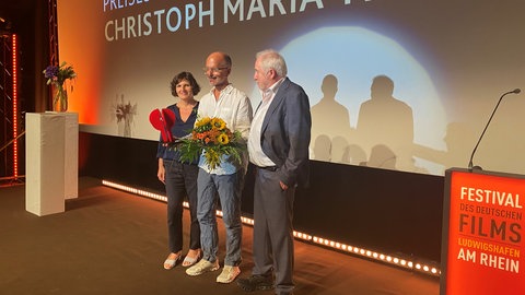 Christoph Maria Herbst bekommt den Preis für Schauspielkunst in Ludwigshafen