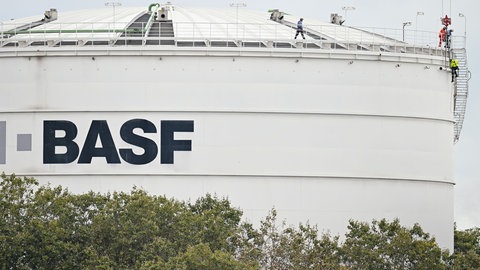 Produktionsanlage der BASF in Ludwigshafen.
