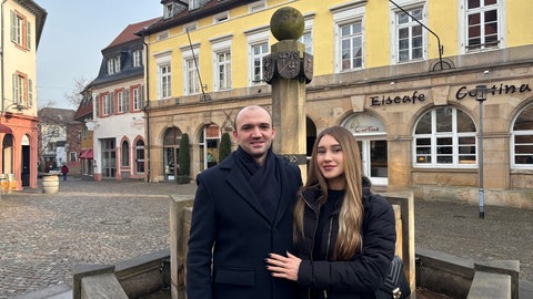 Daria und Wolodimir Ryzhuk leben nach ihrer Flucht aus der Ukraine in der Pfalz.