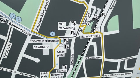 Die Rundwege für barrierefreien Tourismus in Deidesheim