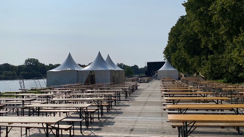 Das Festival des Deutschen Films in Ludwigshafen kurz vor der Eröffnung
