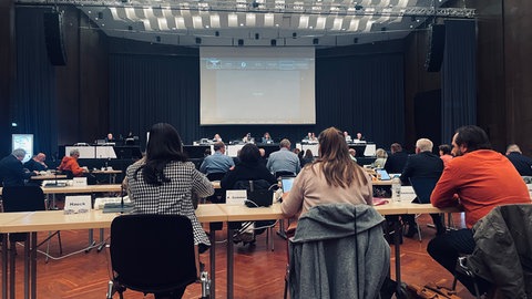 Der Stadtrat in Ludwigshafen im April 2025