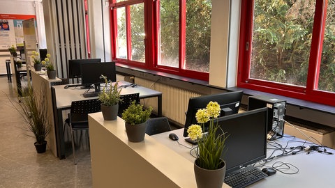 Berufsorientierungsraum in der IGS-Edigheim