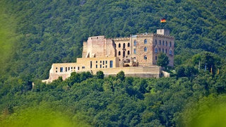 Das Hambacher Schloss in Neustadt an der Weinstraße