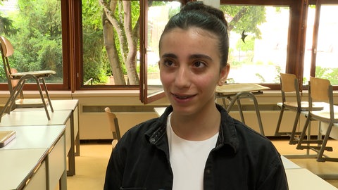 Marwa Marrawi, Schülerin der Berufsbildenden Schule in Bad Dürkheim