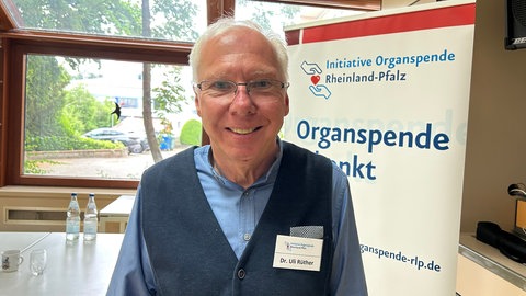 Ulrich Rüther von der Initiative Organspende Rheinland-Pfalz