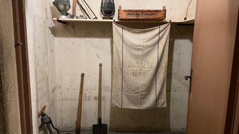 So authentisch wie möglich soll der Bunker sein