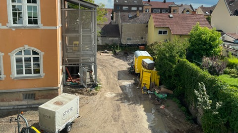 Der alte Luitpold-Bau der Schillerschule in Ludwigshafen wird saniert.