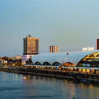Ein Blick auf die Rheingalerie (Symbolbild). Wer wird in Ludwigshafen der neue Oberbürgermeister oder die neue Oberbürgermeisterin?