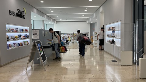 Auf der Suche nach Schattenplätzen in der Innenstadt von Ludwigshafen