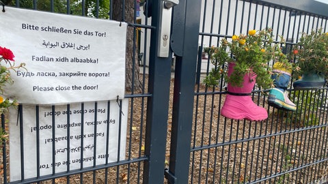 Bild der Kita in Queichheim. Wegen einer Rattenplage bleibt das Gebäude mehrere Wochen lang geschlossen