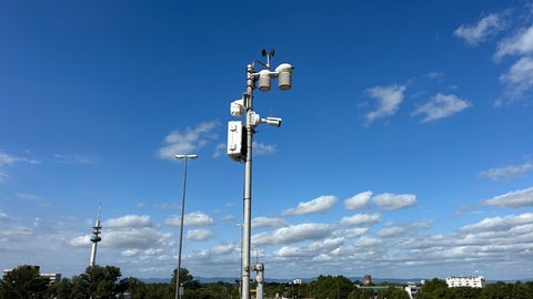 Über die Webcam der Stadt kann der Baufortschritt der Westbrücke in Ludwigshafen beobachtet werden