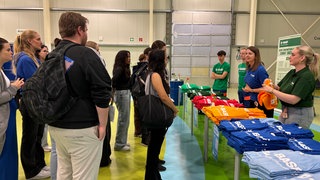 BASF-Azubis beim Start zur Ausbildung 2025 am 1. September 2025