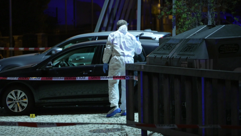 Tödliche Schüsse in Ludwigshafen Maudach in der Nacht auf Samstag. Die Polizei ermittelt.