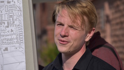Lukas Hartmann, Bürgermeister der Stadt Landau und Politiker der Grünen