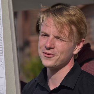 Lukas Hartmann, Bürgermeister der Stadt Landau und Politiker der Grünen
