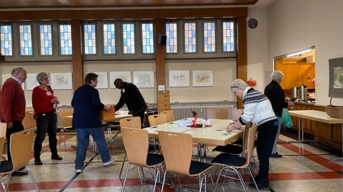 Bei der Winterhilfe der katholischen Kirche in Ludwigshafen gibt es montags ein kostenloses Mittagessen.