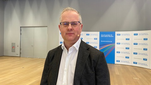 BASF Betriebsratsvorsitzender Sinischa Horvat ist froh über Standortvereinbarung.