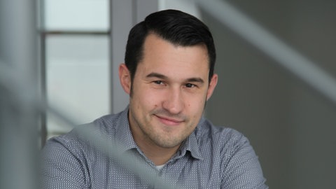 Der Pressesprecher der RNV Moritz Feier