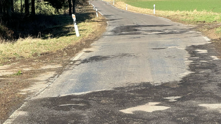 Schlaglöcher in Rheinland-Pfalz