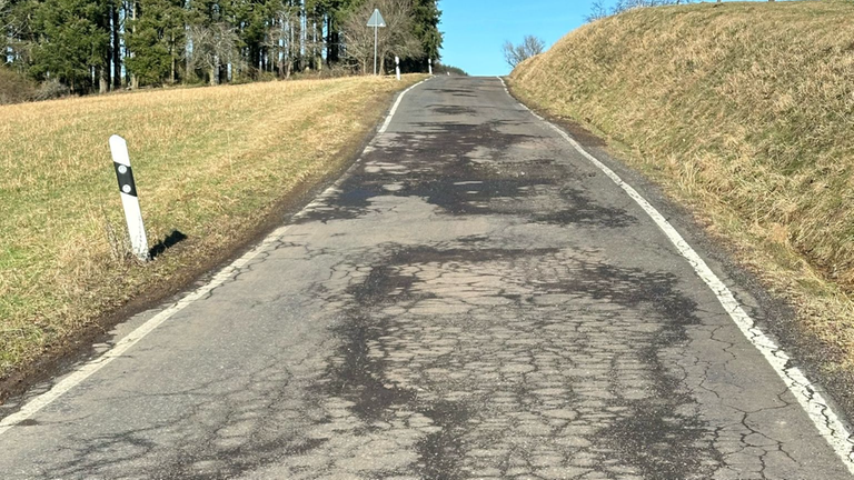 Schlaglöcher in Rheinland-Pfalz