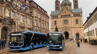 In Speyer werden nur noch Elektrobusse eingesetzt. 29 E-Busse fahren auf den neun Stadtlinien.