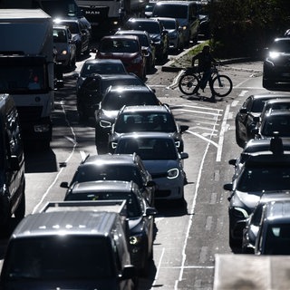 Verkehr - für Feinstaub maßgeblich verantwortlich
