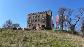 Das Hambacher Schloss in Neustadt.
