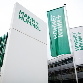 Die Firmenzentrale von Mann+Hummel in Ludwigsburg