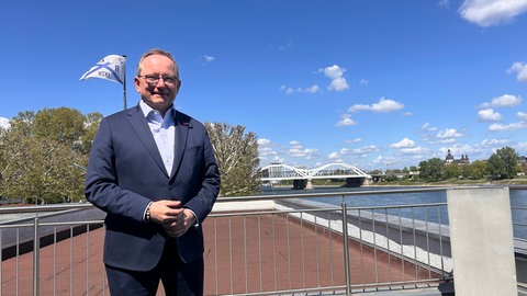 Ein Foto von Klaus Blettner (CDU), dem Oberbürgermeister von Ludwigshafen.