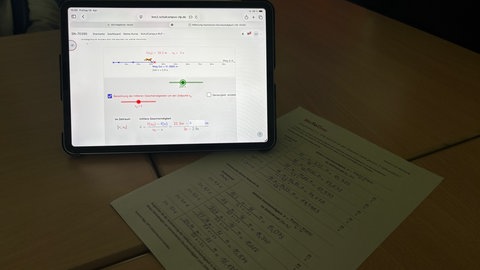 Das Programm MaTeGnu soll Schülern an der IGS Ludwigshafen-Edigheim den Matheunterricht vereinfachen. 