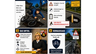 Die Grafik zeigt eine Erklärung des Urteils des Landgerichts Landau. 