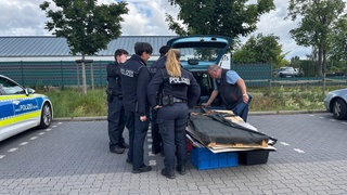 Der Verkehrssicherheitstag der Polizei fand in Maxdorf und im Fußgönheim im Rhein-Pfalz-Kreis statt. 