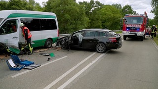 Verkehrsunfall bei Limburgerhof