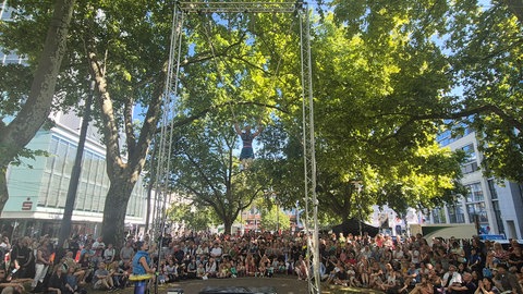 Das Internationale Straßentheaterfestival in Ludwigshafen