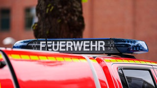 Ein Feuerwehrauto 
