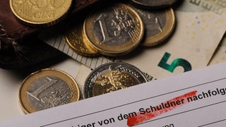 Kaum noch Geld im Geldbeutel