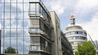 Funkhaus Mainz des SWR Landessenders Rheinland-Pfalz