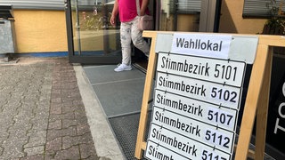 Auch in Mainz-Bretzenheim waren die Wähler zur Stichwahl aufgerufen. 
