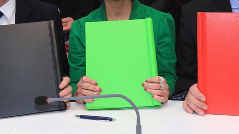 Wie im Land Brandenburg gibt es auch im neuen Stadtrat Mainz eine Koalition aus Grünen, CDU und SPD.