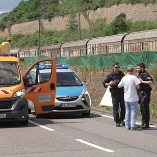 Im Umkreis von einem Kilometer rund um die Fliegerbombe wurden die Straßen abgesperrt.