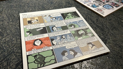 Die Comics setzen sich mit Antisemitismus und Rassismus auseinander.   
