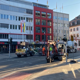 Am Aschermittwoch beginnen die Gleisbauarbeiten am Münsterplatz.
