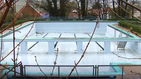 Das Schwimmbad in Bosenheim ist fast zwei Jahren geschlossen.