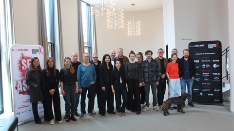 Das Ensemble der Nibelungen-Festspiele in Worms 2025. 