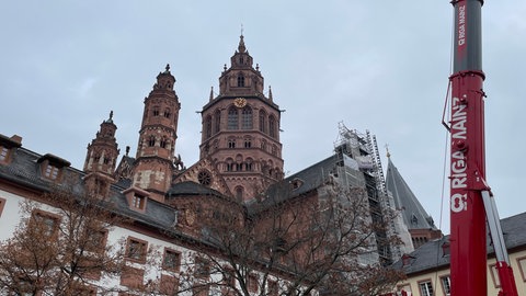 Der Mainzer Dom ist erstmals seit 15 Jahren wieder weitgehend gerüstfrei.